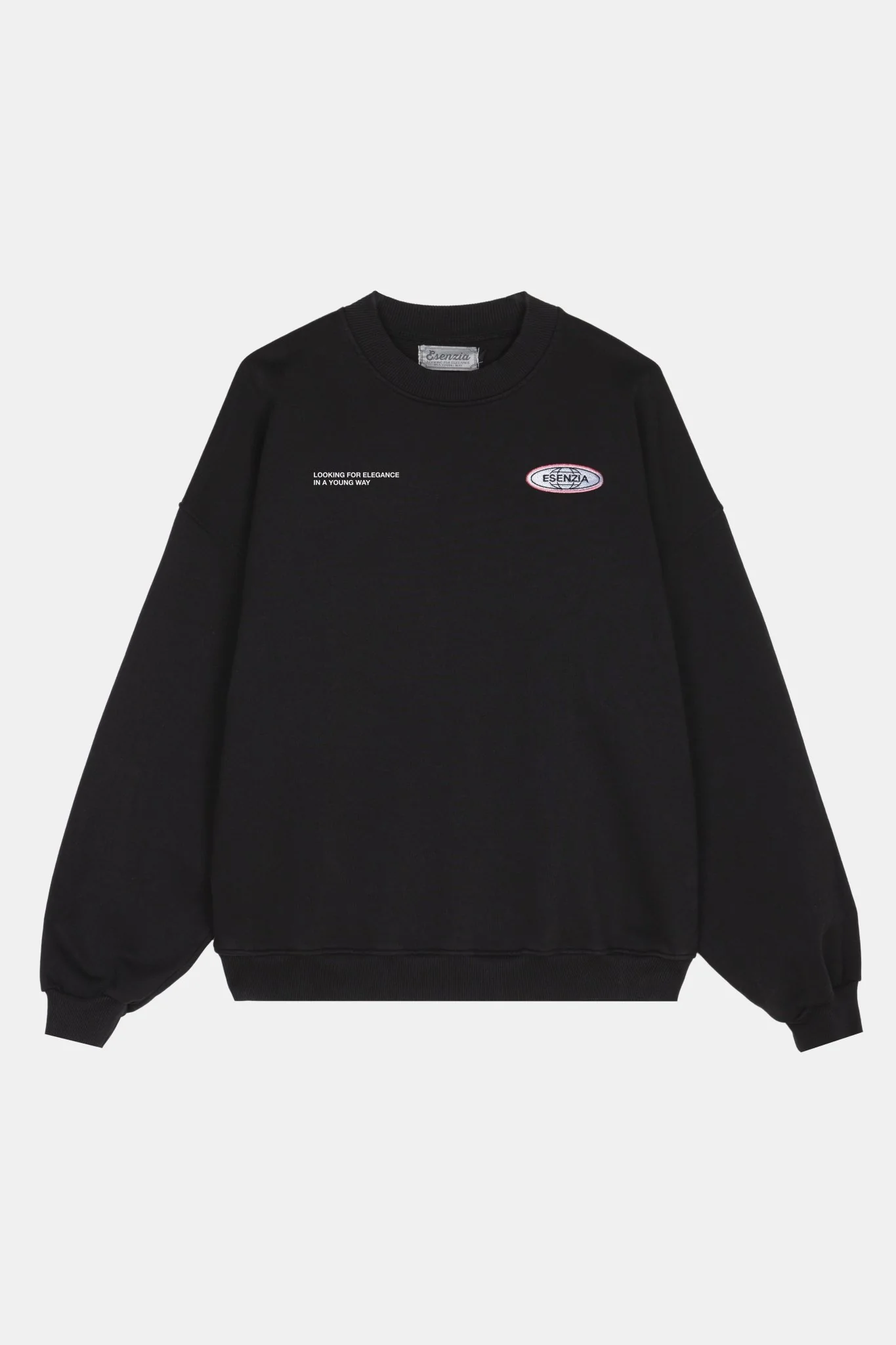 BLACK SATURNO CREWNECK - Image 4
