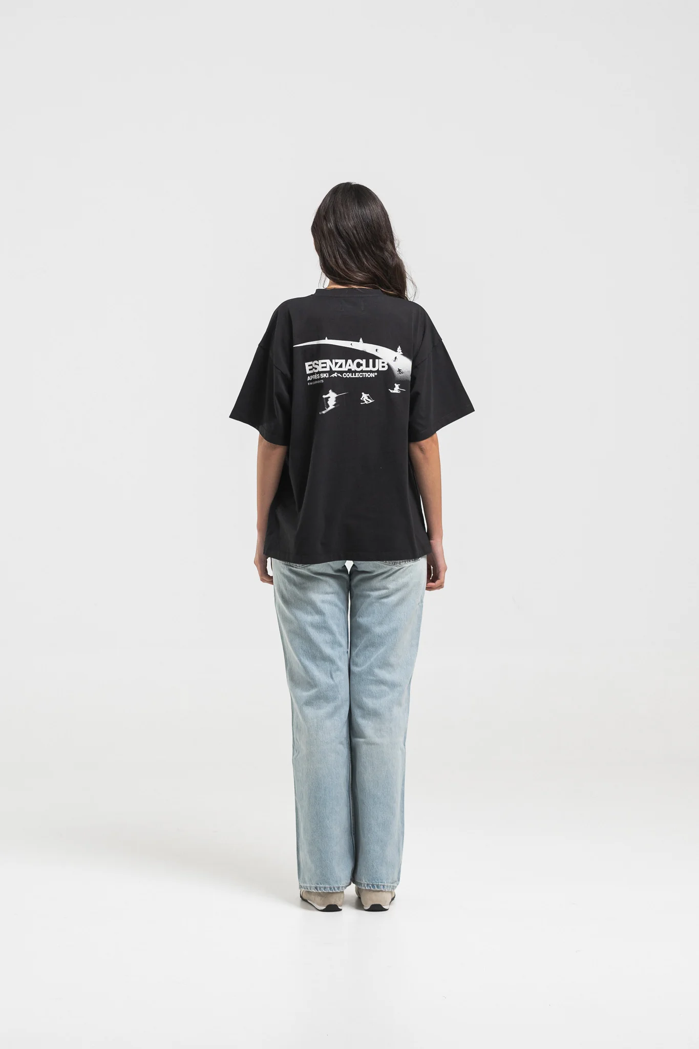 BLACK SNOW TEE - Image 9
