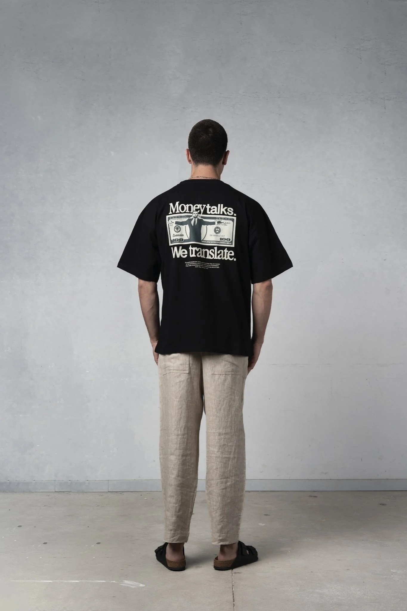 BLACK WOLF TEE - Image 5