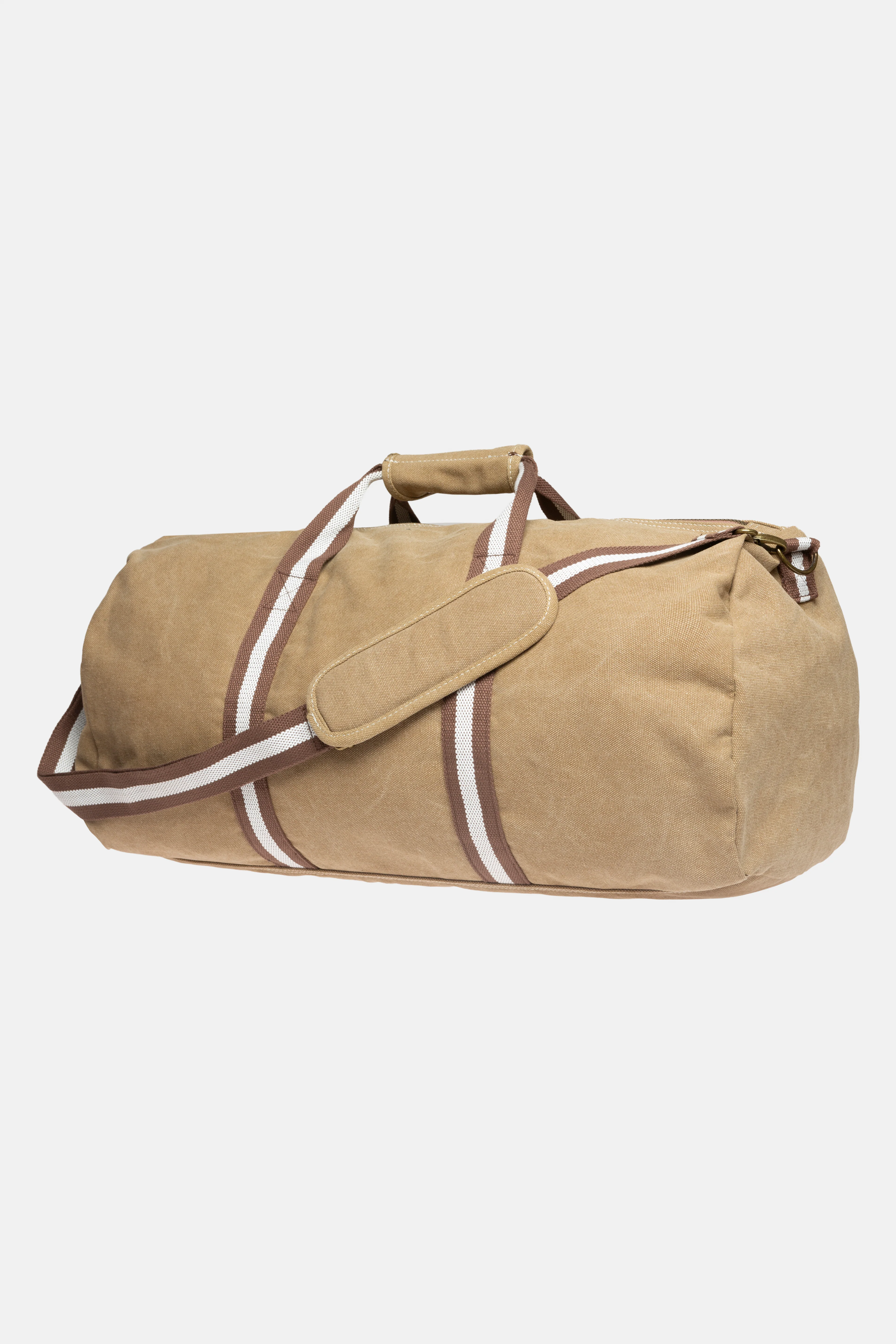 BOLSA CLÁSICA DE LONA BEIGE - Image 2