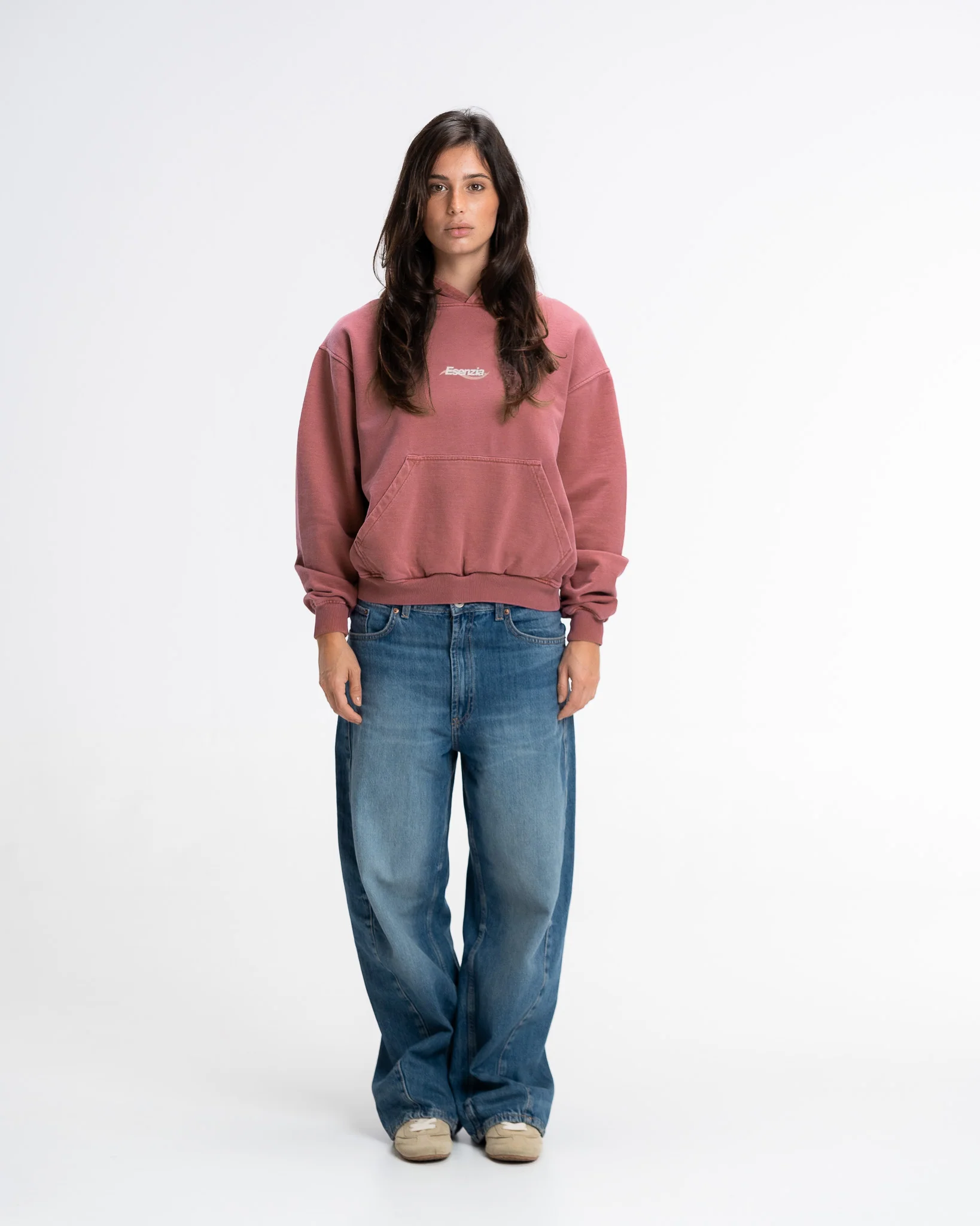 CHESNUT ROSE CRAFT HOODIE - Image 4
