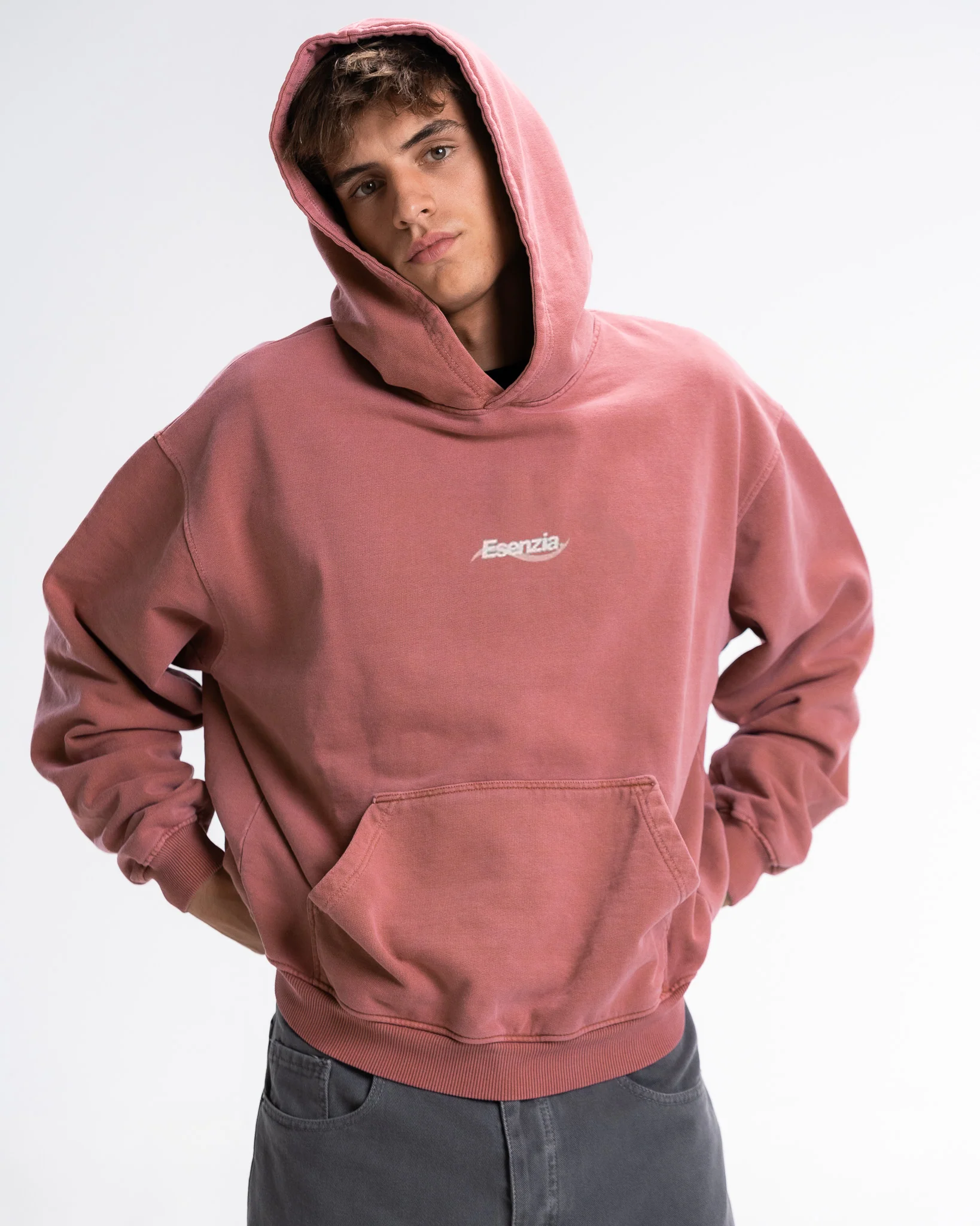CHESNUT ROSE CRAFT HOODIE - Image 7