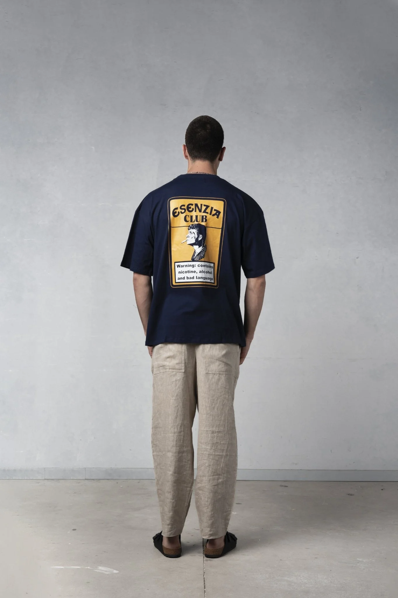 DARK BLUE CAMEL TEE - Image 5