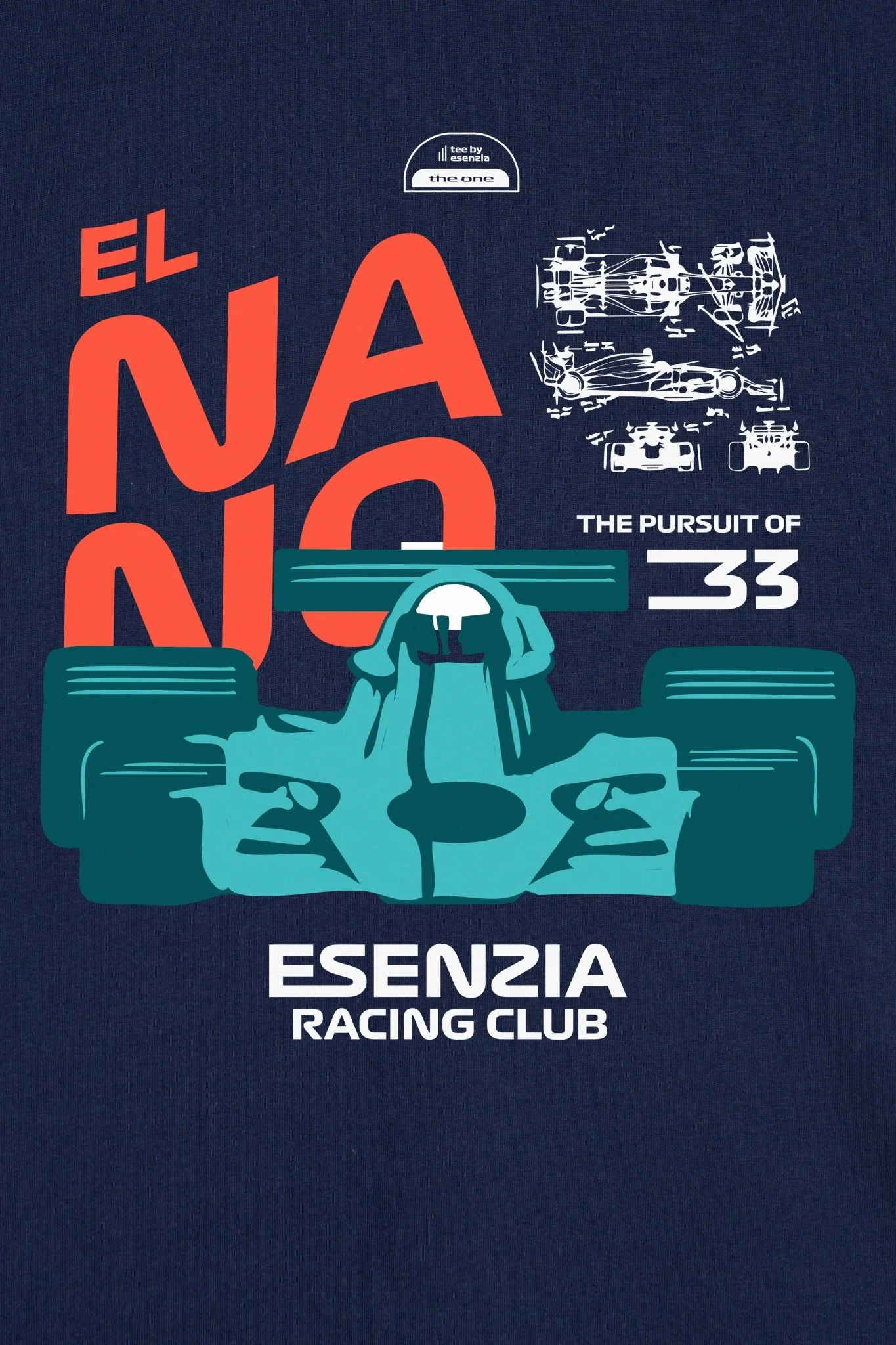 DARK BLUE NANO TEE - Image 3