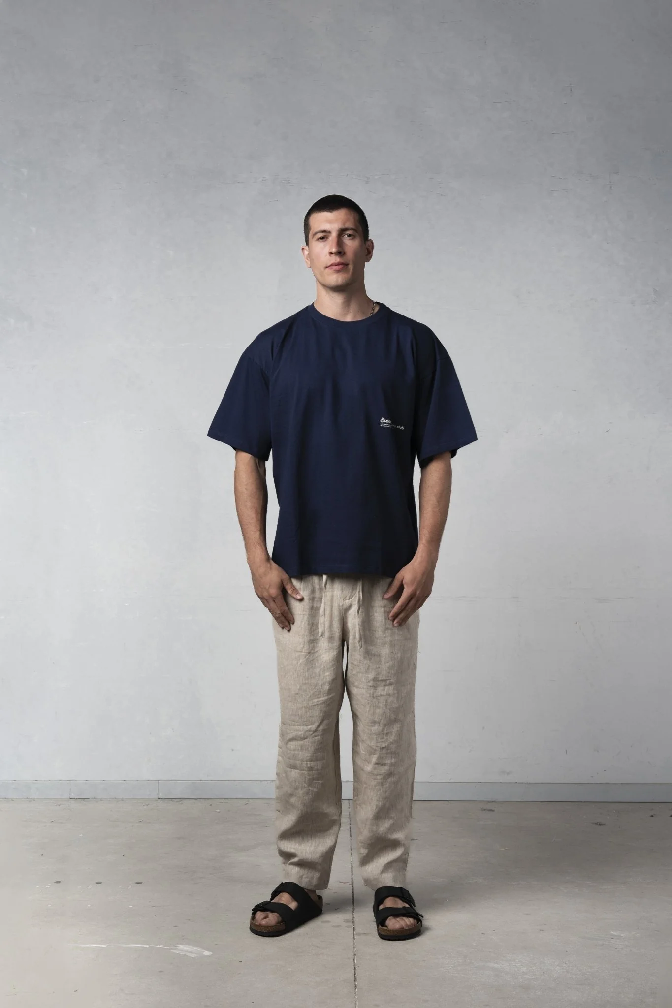 DARK BLUE WOLF TEE - Image 4