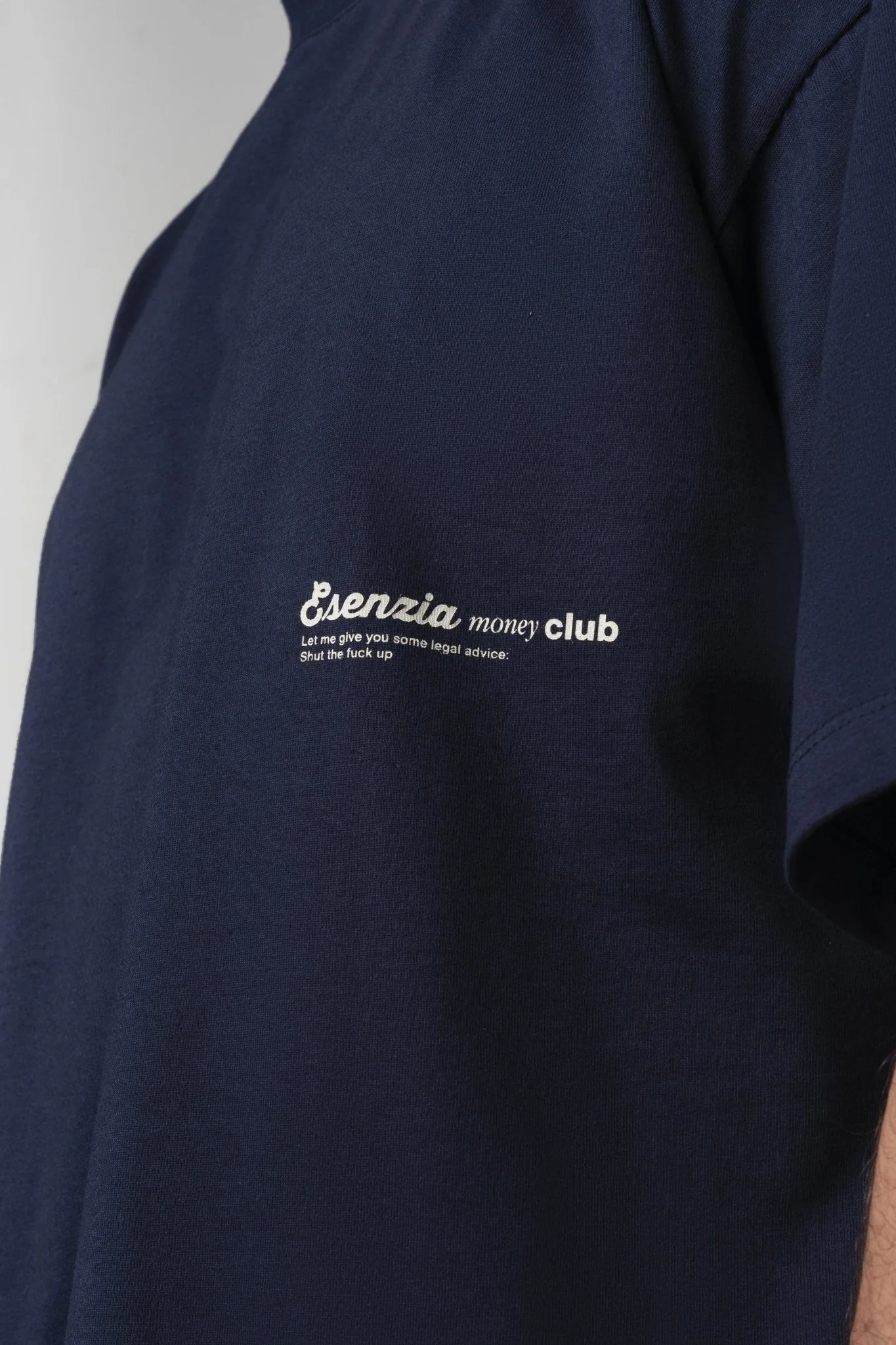 DARK BLUE WOLF TEE - Image 7