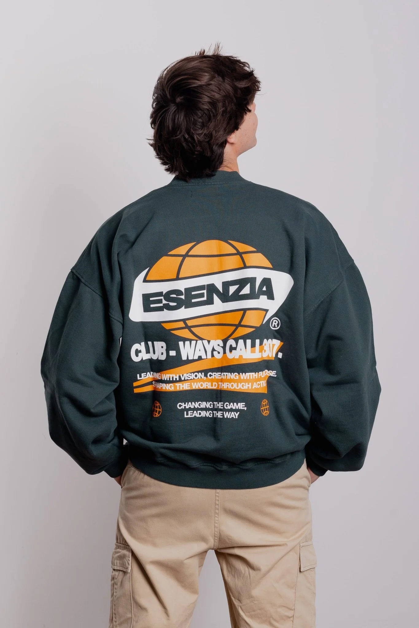 GREEN SATURNO CREWNECK - Image 9