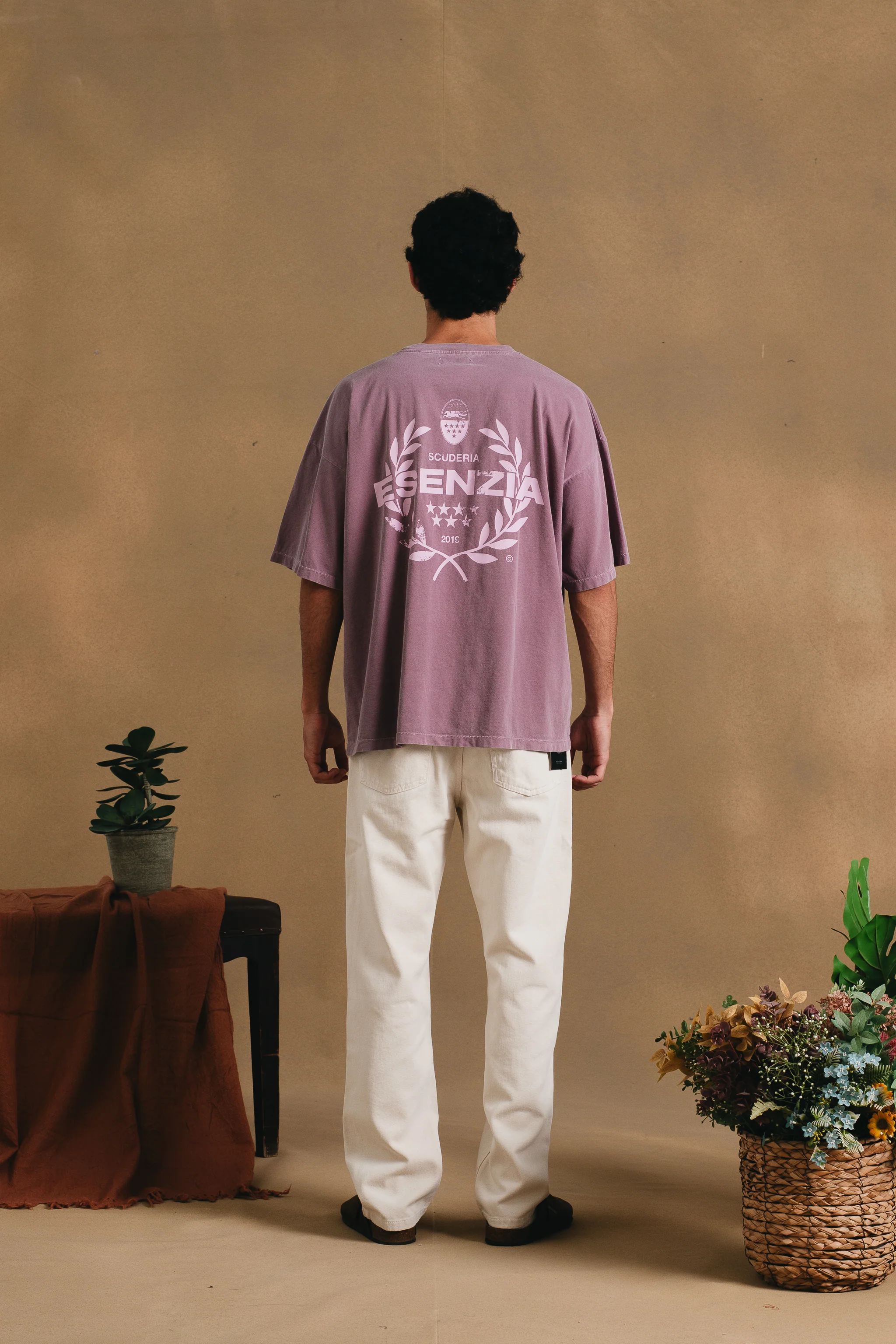 MAUVE ROYAL TEE - Image 9
