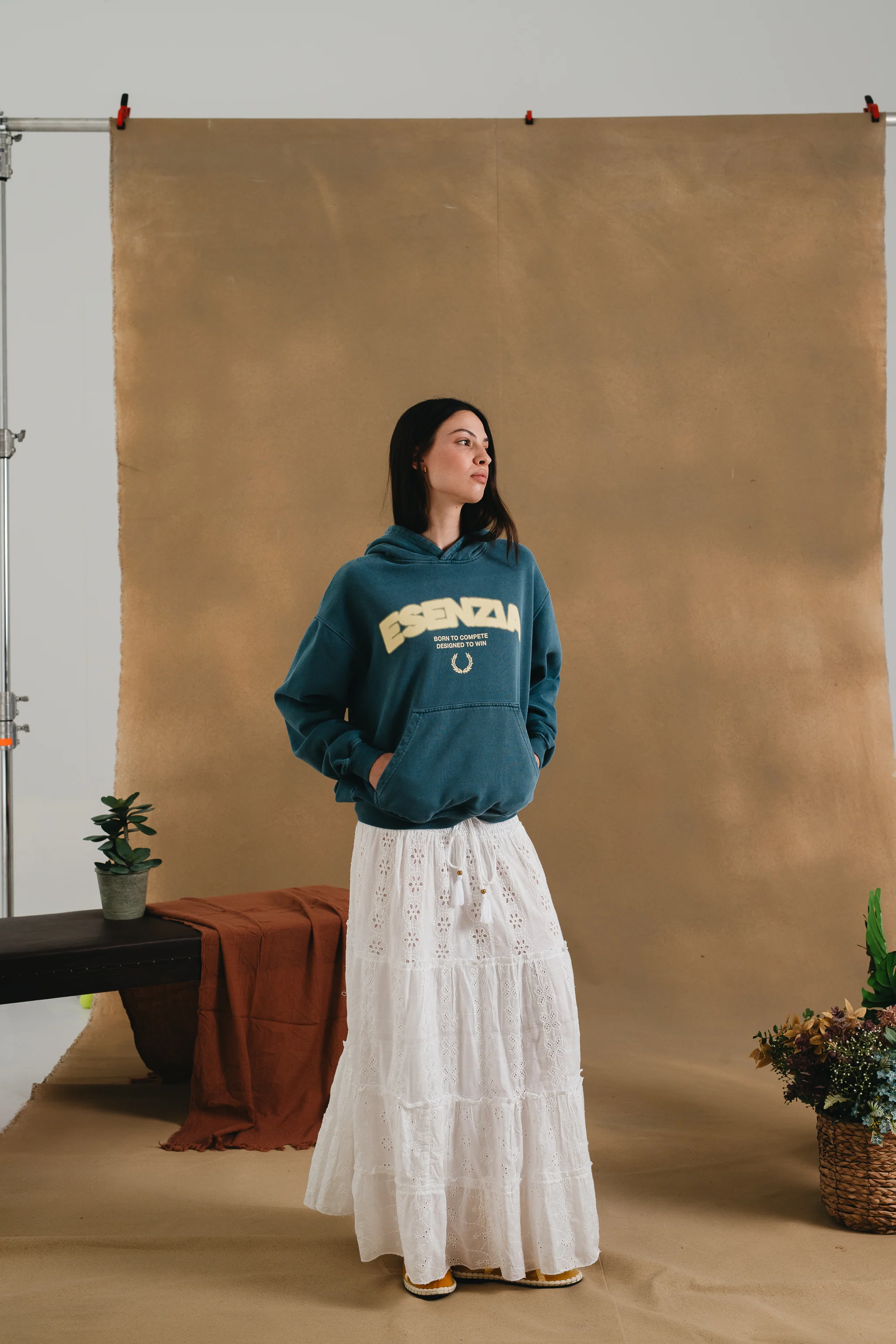 PETROL ROYAL HOODIE - Image 11