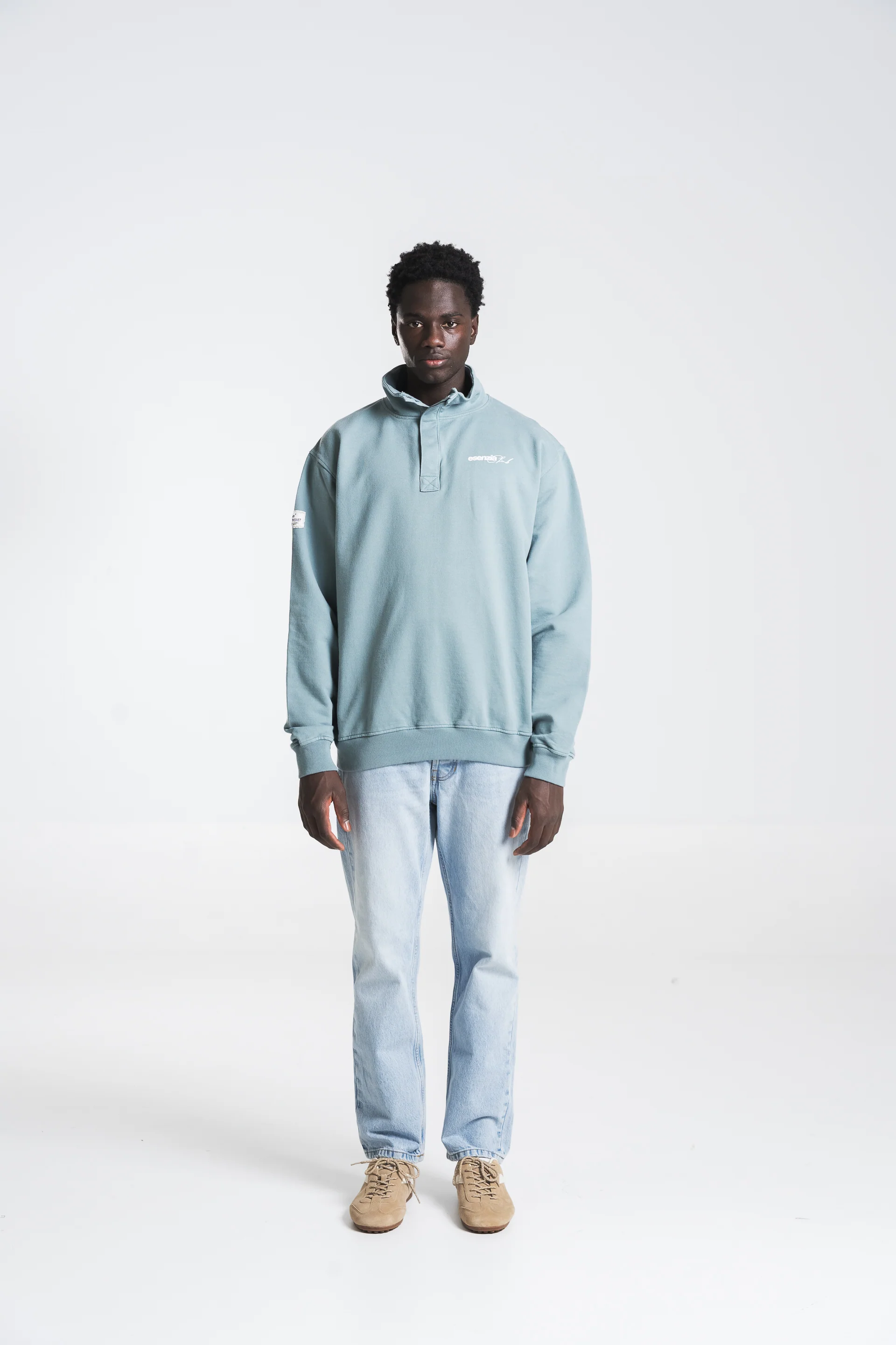 SKY BLUE CITY HALF-ZIP - Image 4